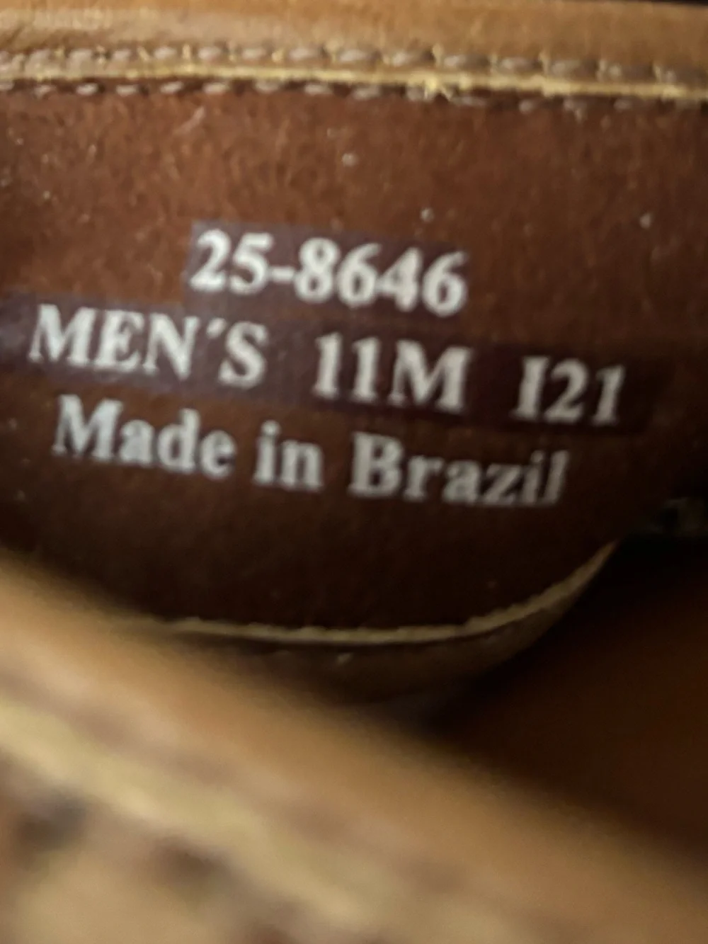 Johnston & Murphy Norris Laser-Weave Thong  Sandals Brown Men’s 11M NWOB